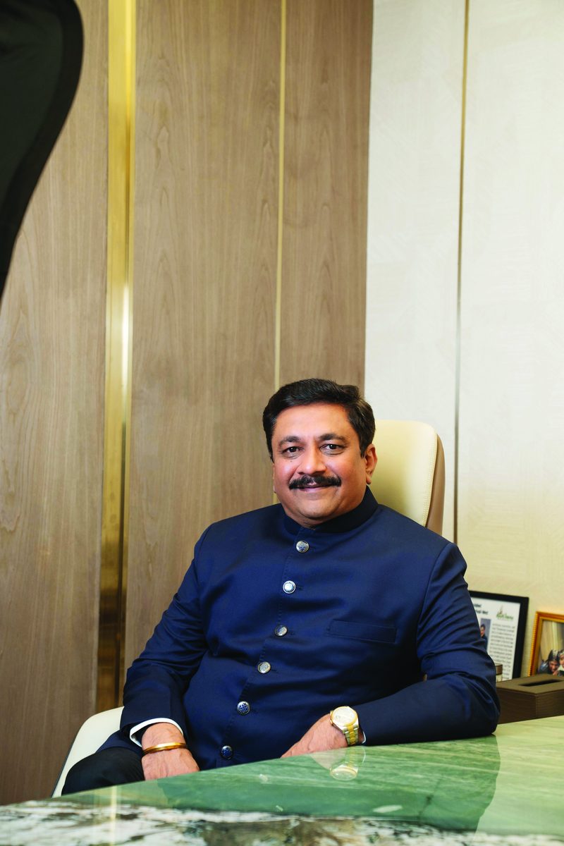 Mr. Milan Gala, Chairman and founder of Dharti Group